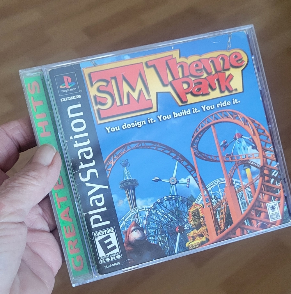 Sony PlayStation Sim Theme Park Game - Multicolor